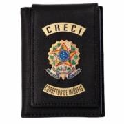 Carteira para Creci Corretor de Imóveis com brasão da República