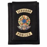 Carteira para Servidor Público com brasão da República