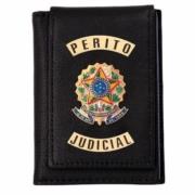 Carteira para Perito Judicial com brasão da República