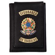 Carteira para Segurança do Trabalho com brasão da República