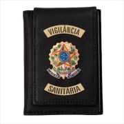 Carteira para Vigilância Sanitária com brasão da República