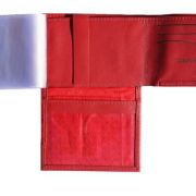 Carteira  funcional em couro com 2 brasões da república